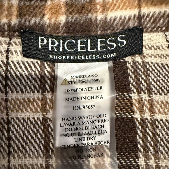 Chocolate Oversized Flannel Shacket - Picture 4 of 7
